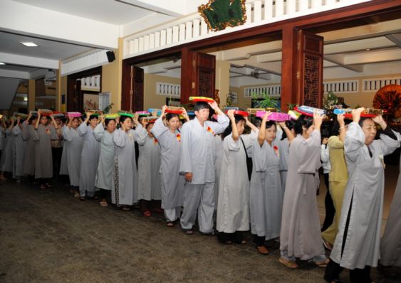 TP.HCM - Lễ dâng Pháp Y tại Tổ đình Ấn Quang