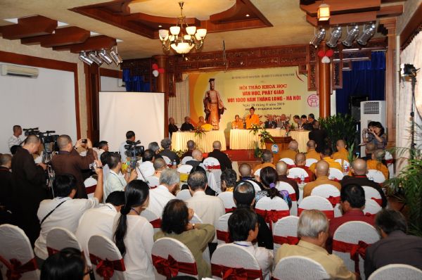 Chùm ảnh: Hội thảo khoa học &quot;Văn học, Phật giáo với 1000 năm Thăng Long&quot;