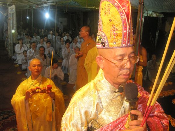 Chùa Quan Âm, Đồng Tháp tưng bừng chuẩn bị đại lễ Vu lan Báo hiếu
