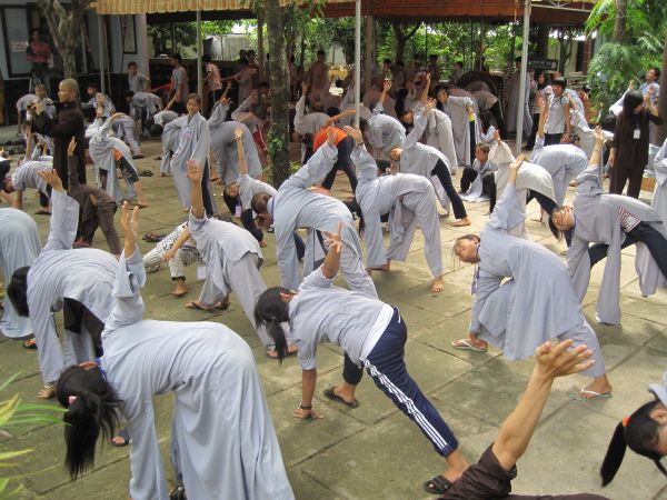 Chùm ảnh sinh hoạt khóa tu Hương sen mùa hạ