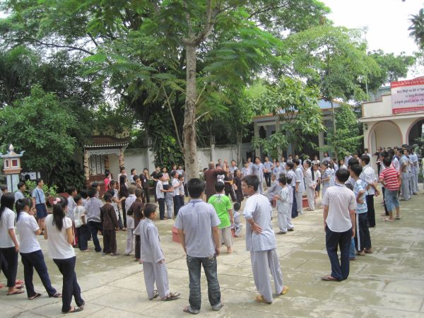 Chùm ảnh sinh hoạt khóa tu Hương sen mùa hạ