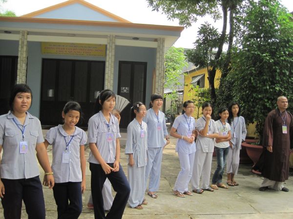 Chùm ảnh sinh hoạt khóa tu Hương sen mùa hạ