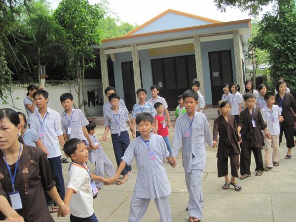 Chùm ảnh sinh hoạt khóa tu Hương sen mùa hạ