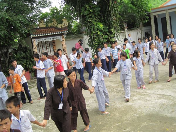 Chùm ảnh sinh hoạt khóa tu Hương sen mùa hạ