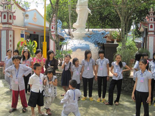 Chùm ảnh sinh hoạt khóa tu Hương sen mùa hạ