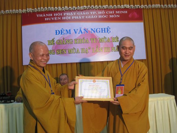 Báo Cáo Kết Quả Tu Tập Của Khóa Tu Mùa Hè Hương sen Mùa Hạ  lần III năm 2010