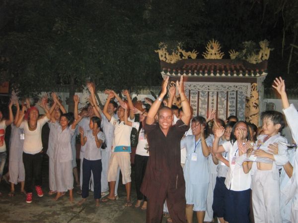 Khóa tu Hương sen mùa hạ làm lễ kết khóa