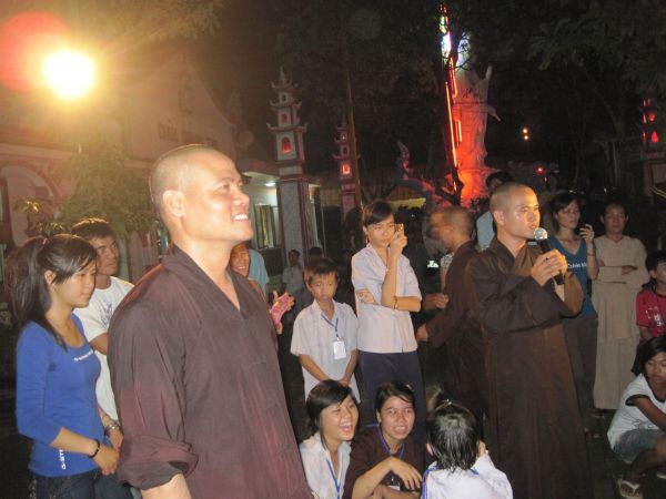 Khóa tu Hương sen mùa hạ làm lễ kết khóa