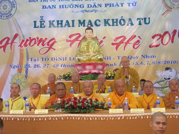 Bình Định – Chính thức khai mạc khóa tu Hương hội hè lần IV 2010