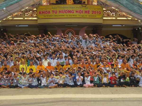 Bình Định – Chính thức khai mạc khóa tu Hương hội hè lần IV 2010