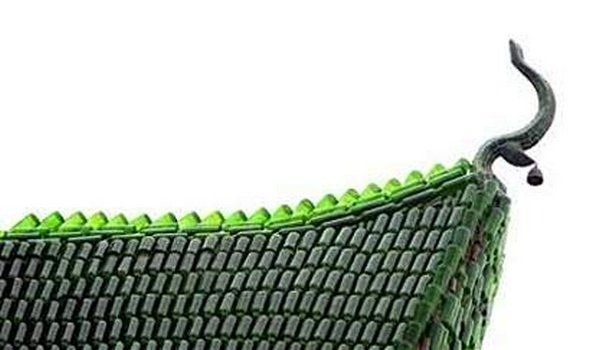 Ngôi chùa Phật Giáo được xây từ những chai bia