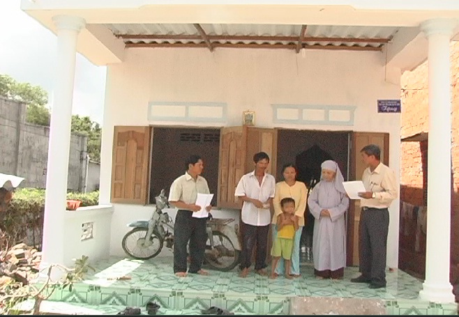 Đạo Phật Ngày Nay trao tặng nhà tình thương tại Bà Rịa - Vũng Tàu