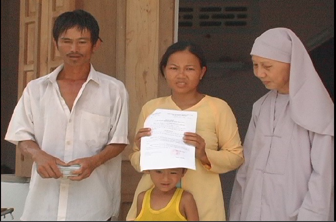 Đạo Phật Ngày Nay trao tặng nhà tình thương tại Bà Rịa - Vũng Tàu