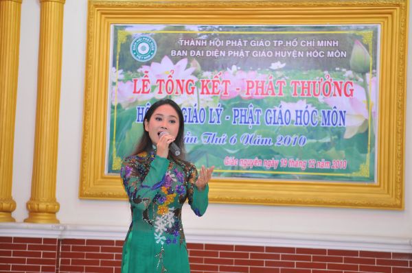 (ĐPNN) TP.HCM: Công bố kết quả và phát thưởng hội thi Giáo lý Phật giáo huyện Hóc Môn