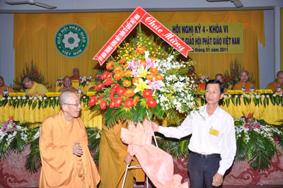 Khai mạc Hội nghị kỳ 4 khóa VI Trung ương GHPGVN