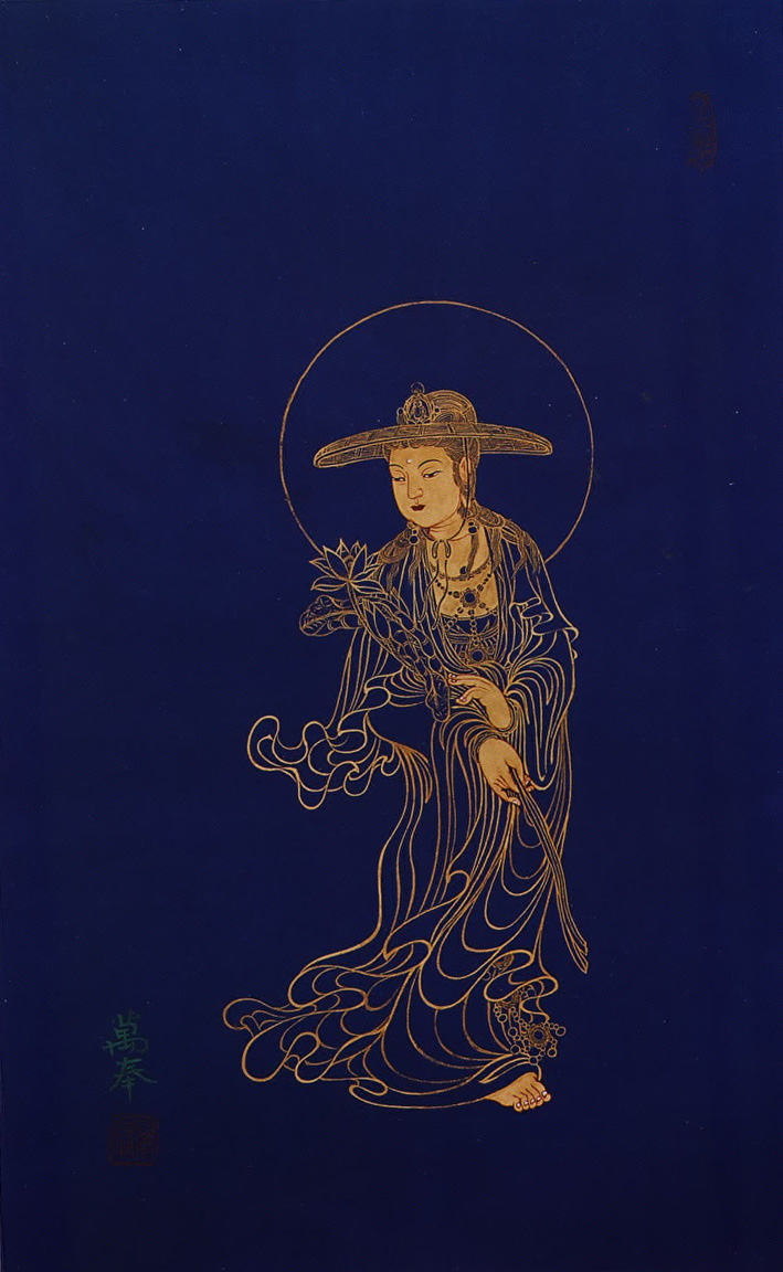 Hòa thượng Lý Vạn Phụng Hòa thượng (Lee Manbong) bậc thầy quốc gia Hàn Quốc về Nghệ thuật Phật giáo.