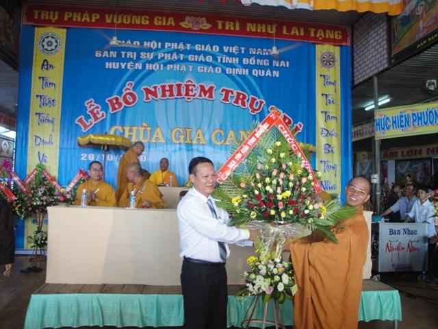 Đồng Nai - Lễ bổ nhiệm trụ trì chùa Gia Canh