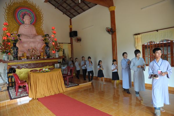 Đồng Nai: Khóa tu một ngày an lạc tại Huyền Trang tự