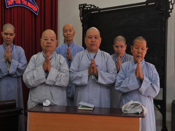 TP.HCM: Hội thi giáo lý dành cho cư sĩ Phật tử huyện Hóc Môn
