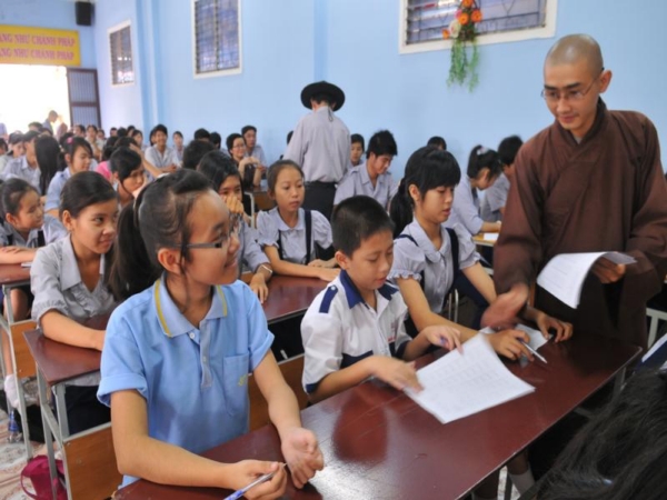 TP.HCM: Hội thi giáo lý dành cho cư sĩ Phật tử huyện Hóc Môn