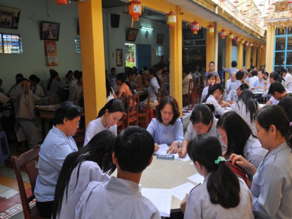 TP.HCM: Hội thi giáo lý dành cho cư sĩ Phật tử huyện Hóc Môn