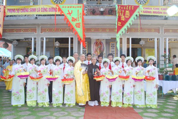 Đồng Tháp: Lễ cung rước Đại tạng kinh và húy kỵ ân sư tại Chùa Quan Âm