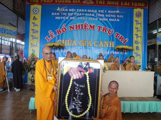 Đồng Nai - Lễ bổ nhiệm trụ trì chùa Gia Canh