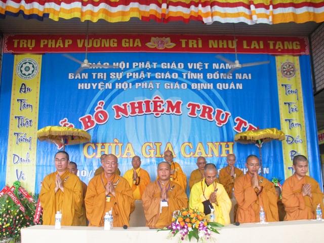 Đồng Nai - Lễ bổ nhiệm trụ trì chùa Gia Canh