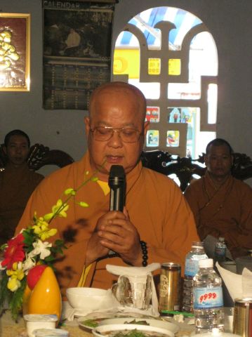 Đồng Tháp: Lễ cung rước Đại tạng kinh và húy kỵ ân sư tại Chùa Quan Âm