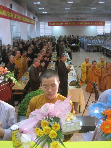 Trường Cao Trung Phật Học TP.HCM mừng lễ hiến chương ngày nhà giáo Việt Nam 20/11