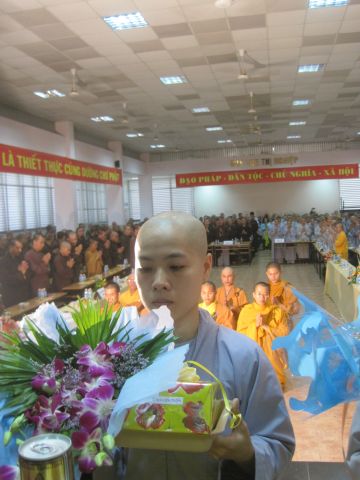 Trường Cao Trung Phật Học TP.HCM mừng lễ hiến chương ngày nhà giáo Việt Nam 20/11