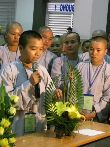 Trường Cao Trung Phật Học TP.HCM mừng lễ hiến chương ngày nhà giáo Việt Nam 20/11
