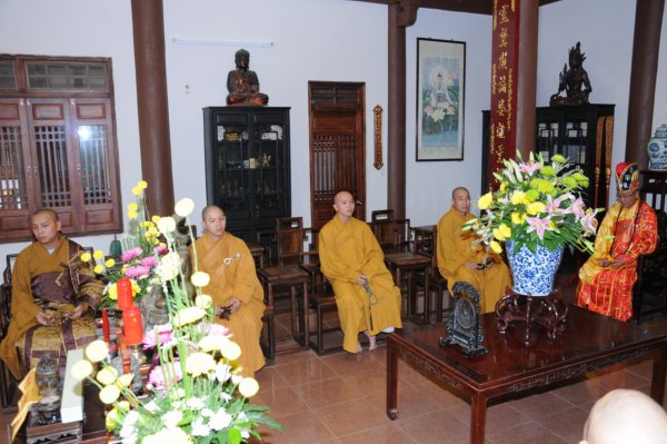 Đại Giới Đàn Cam Lộ: Sái Tịnh, Bạch Phật Khai Đàn - Diễn tập phương thức đăng đàn thọ giới