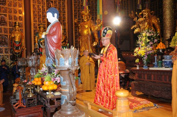Đại Giới Đàn Cam Lộ: Sái Tịnh, Bạch Phật Khai Đàn - Diễn tập phương thức đăng đàn thọ giới