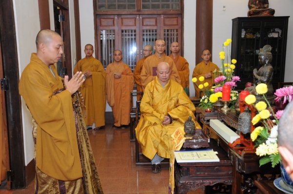 Đại Giới Đàn Cam Lộ: Sái Tịnh, Bạch Phật Khai Đàn - Diễn tập phương thức đăng đàn thọ giới
