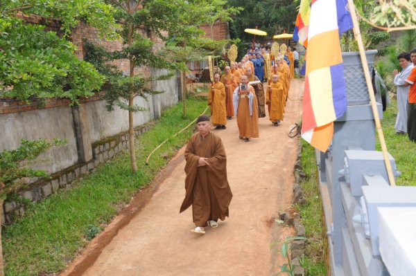 Đại Giới Đàn Cam Lộ: Sái Tịnh, Bạch Phật Khai Đàn - Diễn tập phương thức đăng đàn thọ giới
