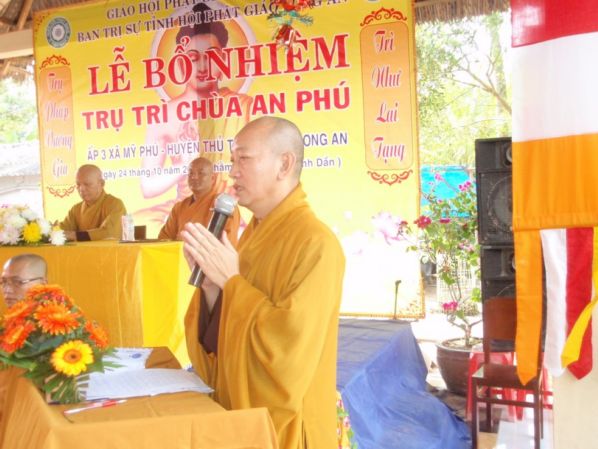 Lễ bổ nhiệm trụ trì chùa An Phú