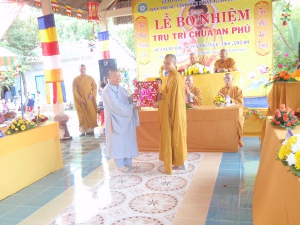 Lễ bổ nhiệm trụ trì chùa An Phú