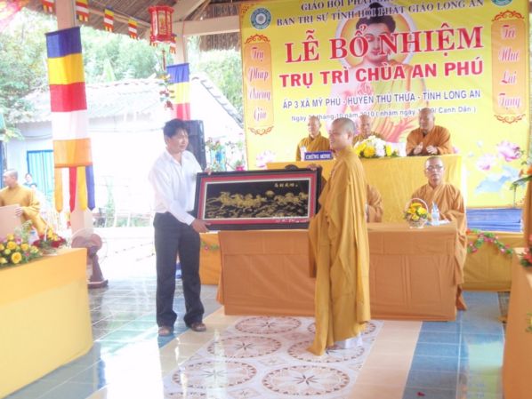 Lễ bổ nhiệm trụ trì chùa An Phú