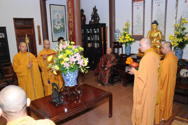 Đại Giới Đàn Cam Lộ: Hòa Thượng Thích Minh Thông - Tuyên Luật Sư Khai Đạo Giới Tử
