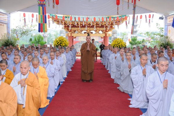 Đại Giới Đàn Cam Lộ: Hòa Thượng Thích Minh Thông - Tuyên Luật Sư Khai Đạo Giới Tử