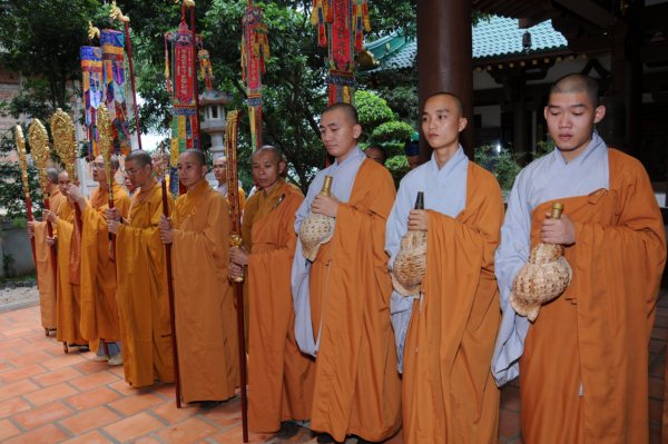 Đại Giới Đàn Cam Lộ: Hòa Thượng Thích Minh Thông - Tuyên Luật Sư Khai Đạo Giới Tử