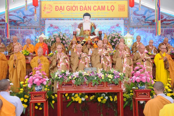 Gia Lai: Chính Thức Khai Mạc Đại Giới Đàn Cam Lộ