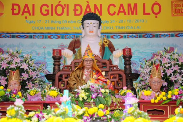 Đại Giới Đàn Cam Lộ: Lễ đăng đàn Truyền Giới Thập Thiện và Bồ Tát tại gia