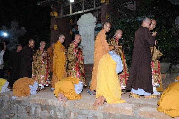 Đại Giới Đàn Cam Lộ: Sơ Đàn Truyền Giới Sa Di - Ngày 26/10/2010