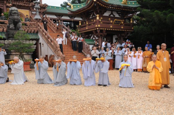 Đại Giới Đàn Cam Lộ: Sơ Đàn Truyền Giới Sa Di - Ngày 26/10/2010