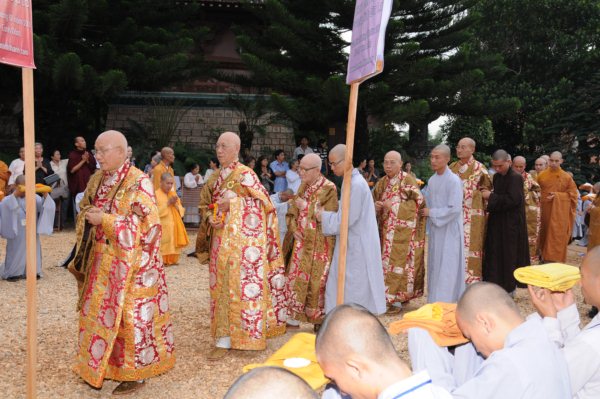 Đại Giới Đàn Cam Lộ: Sơ Đàn Truyền Giới Sa Di - Ngày 26/10/2010