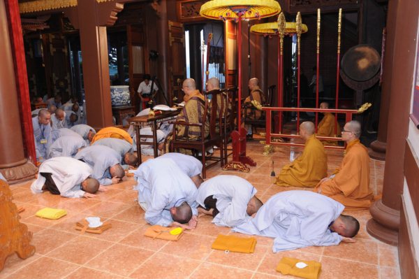 Đại Giới Đàn Cam Lộ: Sơ Đàn Truyền Giới Sa Di - Ngày 26/10/2010