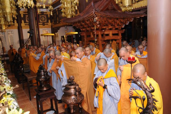 Đại Giới Đàn Cam Lộ: Sơ Đàn Truyền Giới Sa Di - Ngày 26/10/2010