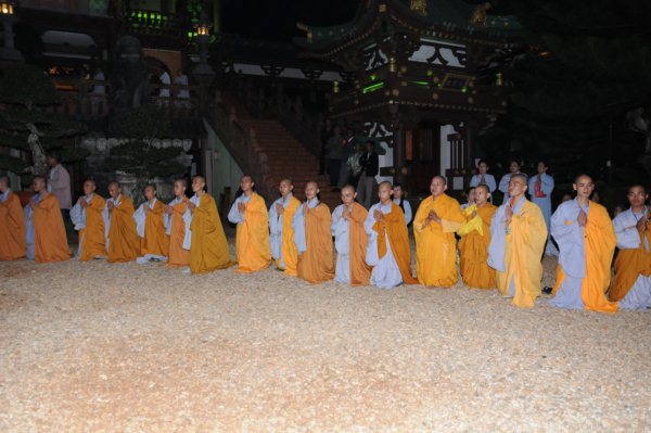Đại Giới Đàn Cam Lộ: Sơ Đàn Truyền Giới Sa Di - Ngày 26/10/2010